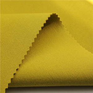 Tejido <span class=keywords><strong>de</strong></span> punto doble <span class=keywords><strong>de</strong></span> poliéster y elastano teñido sólido <span class=keywords><strong>de</strong></span> alta calidad 2026 para pantalones - Product Image 4