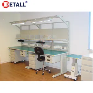 Detall- Top verkauf einstellbar werkbank/arbeit tisch mit regal