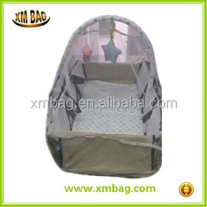 2015 en plein air <span class=keywords><strong>new</strong></span> hot produits portable pliable lit bébé lit bébé sacs de couchage pour voyage - Product Image 2