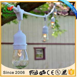Chaîne de <span class=keywords><strong>lumière</strong></span> à ampoules led S14, cordes Vintage de société, métro, usage <span class=keywords><strong>extérieur</strong></span>, <span class=keywords><strong>décoration</strong></span> de <span class=keywords><strong>noël</strong></span>, intérieur et <span class=keywords><strong>extérieur</strong></span>, ampoules incandescentes - Product Image 5