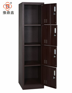 Armadietto a 4 ante in metallo usato per scuola/palestra/piscina - Product Image 1