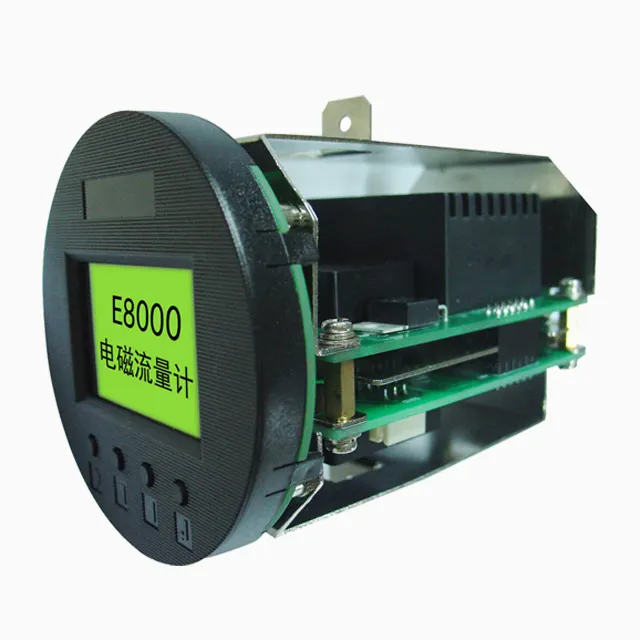E4000 MODBUS-RS485 4-20ma פלט flowmeter מגנטי אלקטרומגנטית זרימת מטר