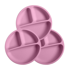 Silicone Placemat Baby Dinner Plate For Kids