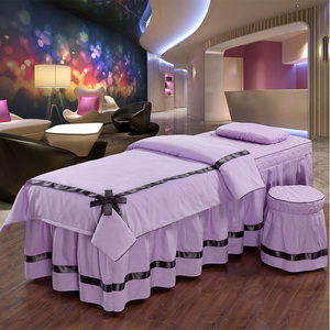1800D tessuto spazzolato portatile Spa Set lenzuola usa e getta prodotti per uso alberghiero massaggiatore lettino da massaggio lenzuola - Product Image 6