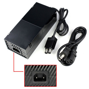 Wholesale US EU Plug 12V 10.83A AC Adapter Charger + Cable <strong>Cord</strong> Replacement for <strong>Xbox</strong> <strong>One</strong> <strong>Power</strong> Supply Black Brick FAST SHIP - Product Image 2