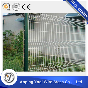 PVC pulverización de flexión de metal utilizado <span class=keywords><strong>para</strong></span> jardín anti-subida rígida soldada paneles de la cerca de malla de alambre - Product Image 2