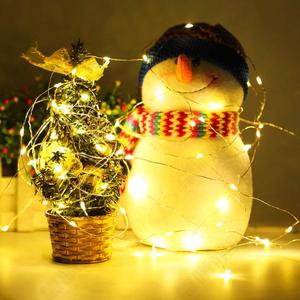 2pcs Replaceable CR2032 Button Battery Operated Micro LED String Lights for Wedding Christmas Artificial Flowers <strong>Bottles</strong> Vases - Product Image 5