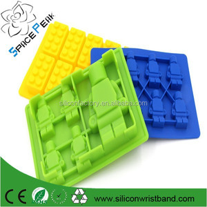 Grupos de moldes de silicona para Lego amantes. bandeja para hacer hielo, jalea, caramelo Brownie - Product Image 5
