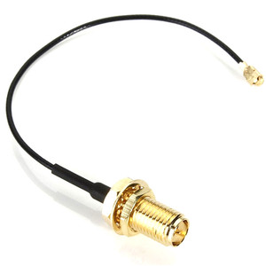2.4G 5dBi Kablosuz Anten WIFI ile RP <span class=keywords><strong>SMA</strong></span> erkek Anten konnektörü Ve RP <span class=keywords><strong>SMA</strong></span> dişi U. FL IPX 1.13 Pigtail Kablo - Product Image 2