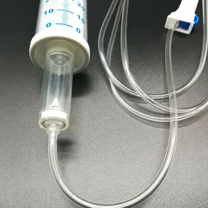 Yüksek kaliteli hastane tedarik büret tipi IV büret seti büret 100ml ile infüzyon seti