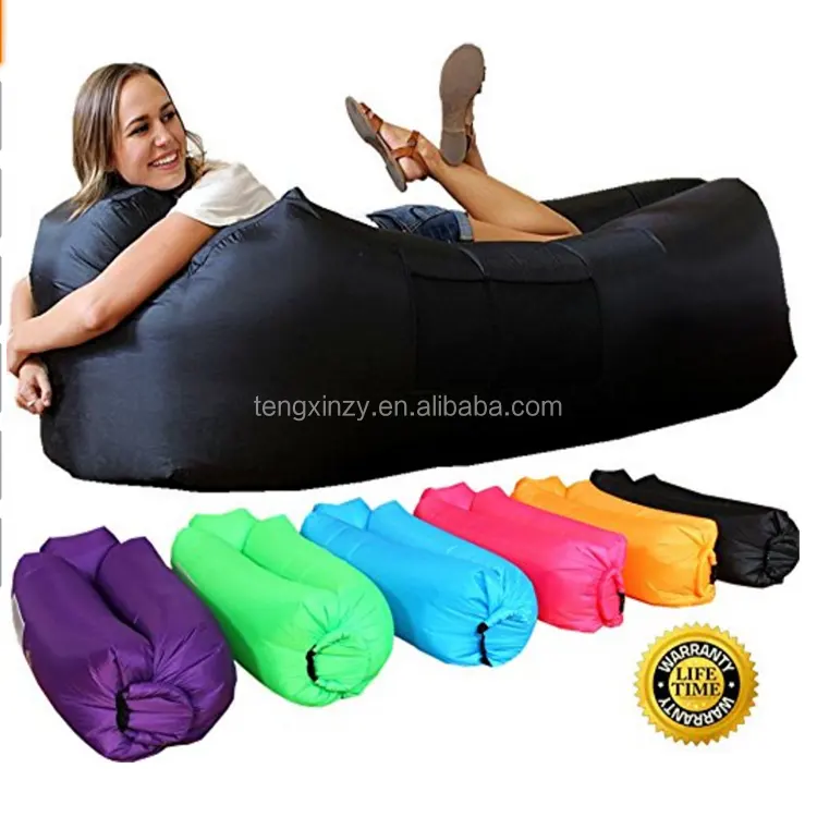 Top người bán cắm trại Túi lười biếng không khí sofa Inflatable không khí Lounger