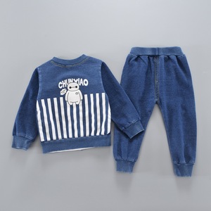 <span class=keywords><strong>1</strong></span>-4 anni vestito di stile coreano 3 pcs stampa merlano la rimozione della ragazza <span class=keywords><strong>vestiti</strong></span> del bambino per il ragazzo - Product Image 3