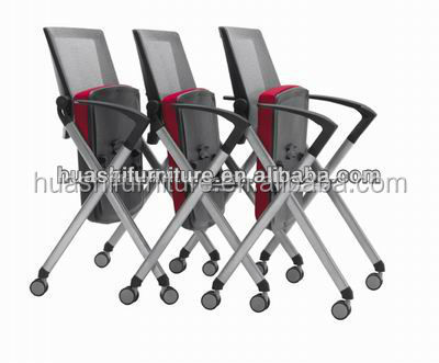 Stackable training chair with wheels