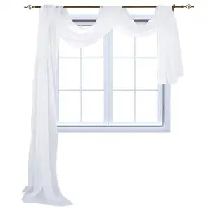 the valance curtain provide eaccessories curtain parts voile window scarf