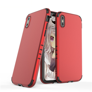 Venta al por mayor a prueba de golpes ultra delgado fino tpu pc cubierta trasera del caso del teléfono celular para el iphone x - Product Image 2