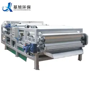 belt filter press for sewage sludge dewatering