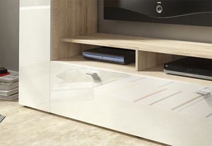 Living Room Furniture Bookcase DVD Space <strong>Tv</strong> Stand Living Room Cupboard <strong>Designs</strong> <strong>Tv</strong> Stand Wall <strong>Unit</strong> <strong>Designs</strong> \ Modern Wooden KD - Product Image 4