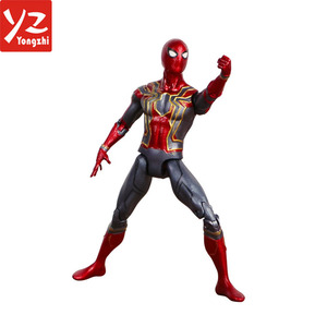 OEM y ODM personalizada 3D ee.uu. película películas Spider Man acción figura <span class=keywords><strong>serie</strong></span> PVC figuras juguetes de fabricación - Product Image 1