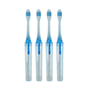 Bleu transparent pas cher <span class=keywords><strong>brosse</strong></span> à dents <span class=keywords><strong>pliable</strong></span> - Product Image 3