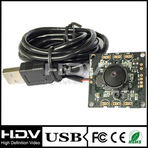 FHD kamera keamanan <span class=keywords><strong>CCTV</strong></span> Mini 1080P 30fps USB kualitas tinggi modul kamera bantuan mandiri terminal penglihatan malam 0.01Lux kamera kulit - Product Image 3