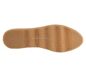 Crepe rubber soles for shoes