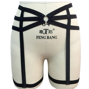 <strong>Women's</strong> Harness Leg High-Waisted Body Harness Bondage <strong>Suspender</strong> Garter <strong>Belt</strong> - Product Image 1