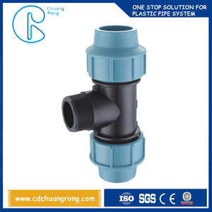 Excelente relación calidad-precio compresión pp accesorios de compresión pp hdpe pp junta rápida tubería <span class=keywords><strong>fiting</strong></span> - Product Image 1