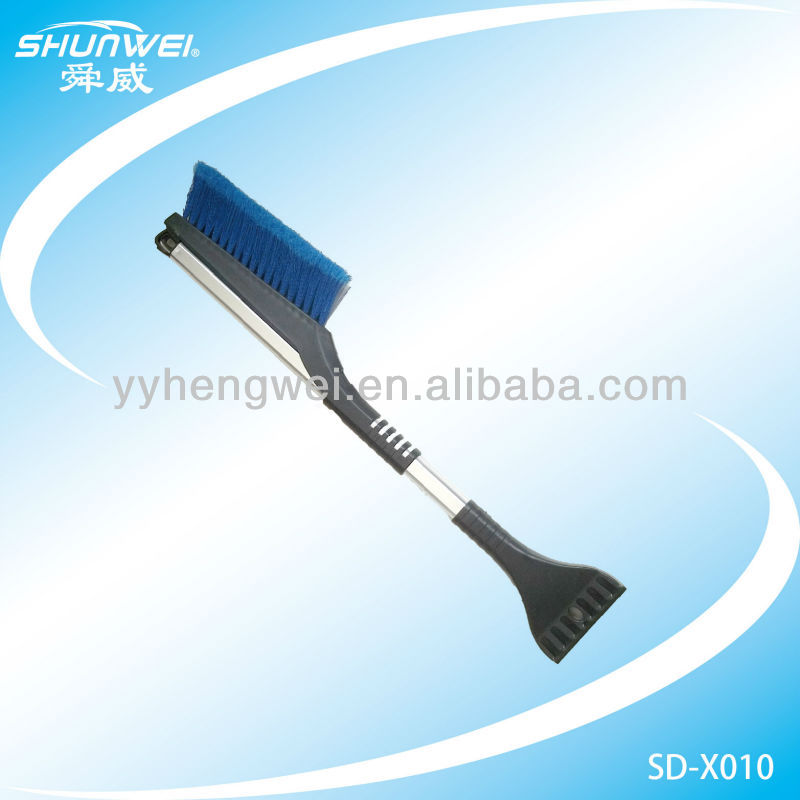 Sd-x010 hengwei бренда пластиковые скребком лед 2in1 выдвиёной снег щеткой