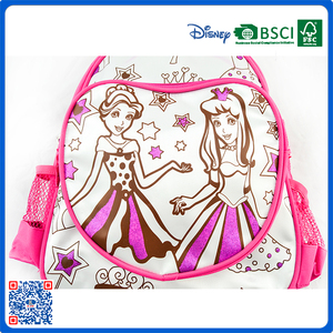 Nuovo stile bello DIY <span class=keywords><strong>colorare</strong></span> borsa con stampa del fumetto per gli studenti - Product Image 4
