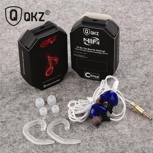 QKZ CK5 Earphone Olahraga Lari Stereo, Earphone Peredam Bising