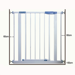 Barrière de sécurité pour bébé Mamakids SG-01, barrière d'escalier pour bébé, barrière de porte, vanne d'isolation pour animaux de compagnie, barrière pour chien - Product Image 4