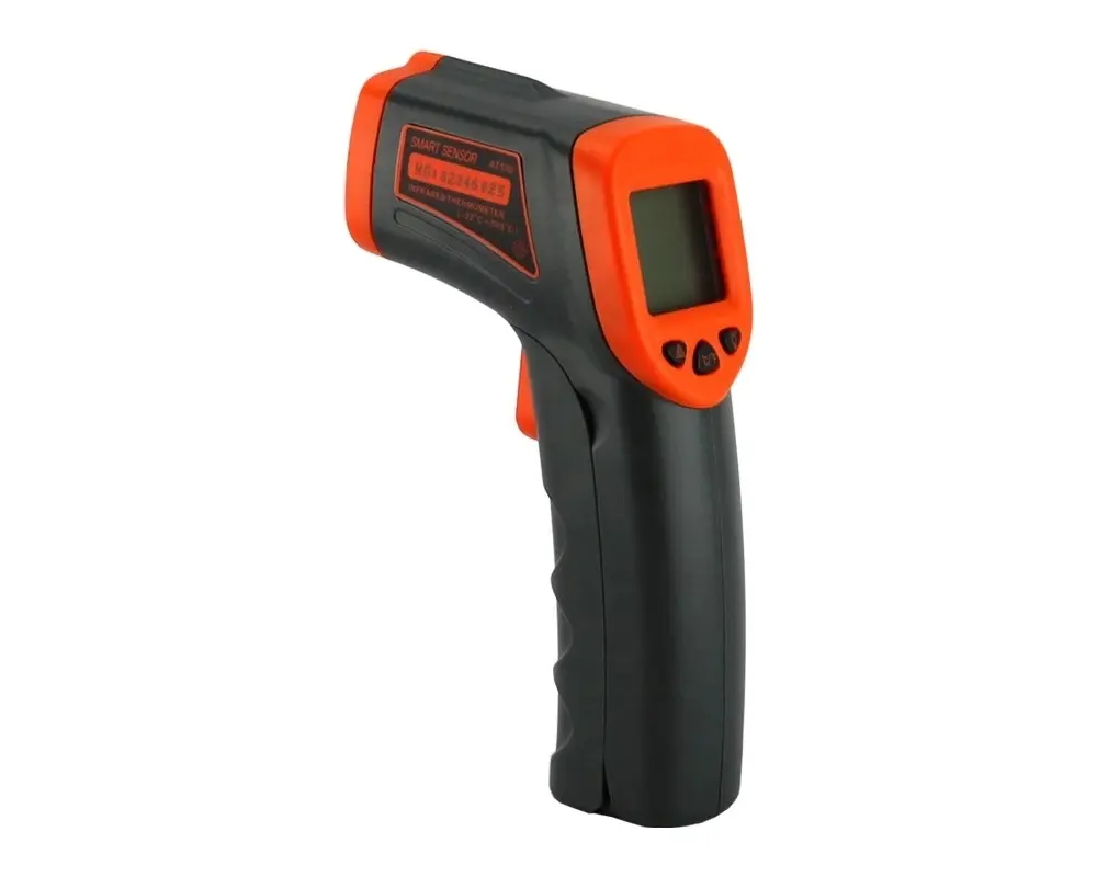 AT500 Laser LCD Digital IR Infrared Thermometer -32 C~500 C Professional Non-contact Temperature Meter Gun For Industry Home Use