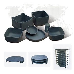 Haute qualité prix bas l'industrie céramique en carbure de silicium SiC creuset/creuset - Product Image 1