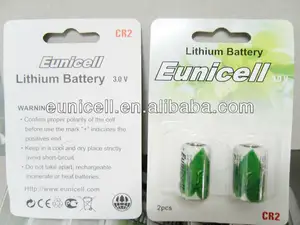 3V CR2 Li-MnO2锂电池CR2 2CR5 CR123A 11A