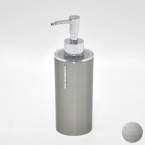 Conjuntos de baño completos de diamante con forma de cilindro plateado - Product Image 2