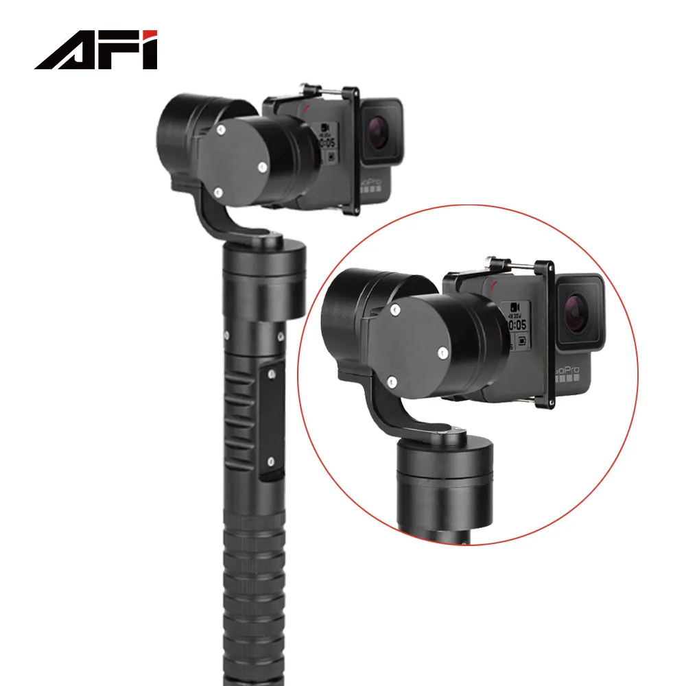 Afi cheap steady 3 axis handheld go pro stabilizer brushless 3-axis gimbal oem for go-pros