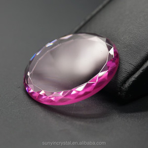 New Sunyin Customized Size Pink Sapphire Crystal Jewelry Watch Accessories with 90 Days Warranty Customizable Size & Shape - Product Image 3