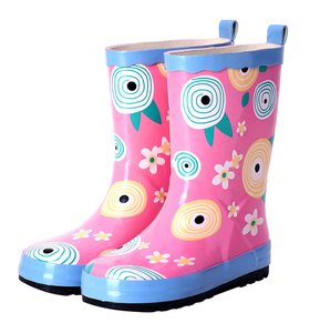 Diskon besar sepatu bot hujan salju jeli lucu untuk anak perempuan desain plastik untuk segala cuaca-musim panas dan musim gugur - Product Image 2