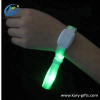 Bracelets lumineuses Led avec télécommande sans fil, 3 modèles, pillés, bon marché