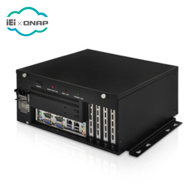 IEI ECA-200-R20 Black DeskTop/Wall-Mount 1U Industrial Computer case