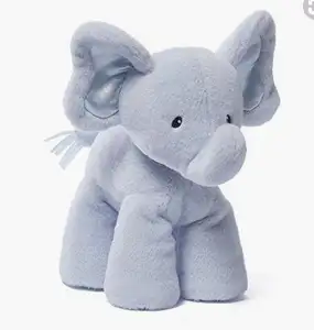 Peluche blu in piedi peluche elefante peluche