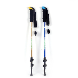 Bastón <span class=keywords><strong>de</strong></span> aluminio ligero para <span class=keywords><strong>senderismo</strong></span>, bastón resistente para caminar al aire libre, 7075 - Product Image 1