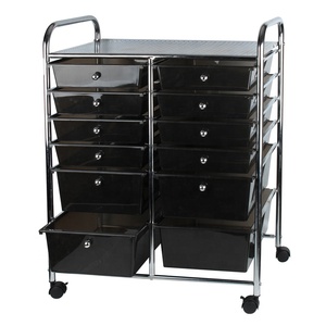 Toprank-carrito de almacenamiento de cocina, carrito de <span class=keywords><strong>Metal</strong></span> de alta calidad para el hogar, con ruedas, 12 niveles - Product Image 1