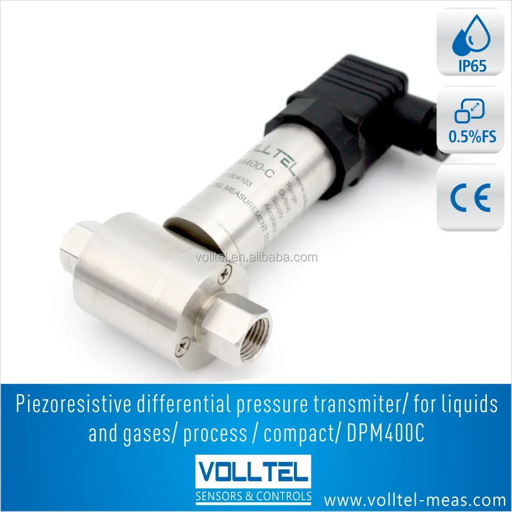 DPM400C MEMS качество кремния пьезорезистивный датчик перепада давления