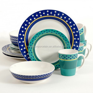 <span class=keywords><strong>Vaisselle</strong></span> de Noël en <span class=keywords><strong>porcelaine</strong></span> avec décalcomanies, 20 pièces (16 pièces pour la table) - Product Image 3