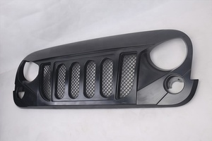 Lansun — grille de guidage pour Jeep wrangler <span class=keywords><strong>JK</strong></span> 2007 à 2017, en plastique <span class=keywords><strong>ABS</strong></span>, 1 pièce, fournitures d'usine - Product Image 5