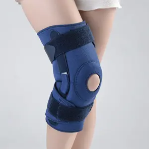 2019 Thiết Kế Mới Bản Lề Neoprene Knee Brace Hỗ Trợ Sau Khi Phẫu Thuật Chỉnh Hình