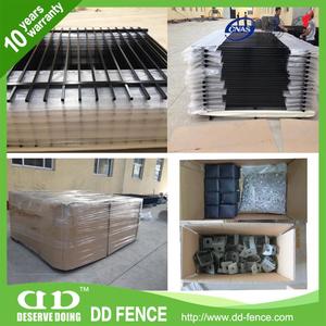 Clôture tubulaire/<span class=keywords><strong>porte</strong></span> décorative/portes décoratives en <span class=keywords><strong>fer</strong></span> <span class=keywords><strong>forgé</strong></span> de jardin Simple moderne - Product Image 6