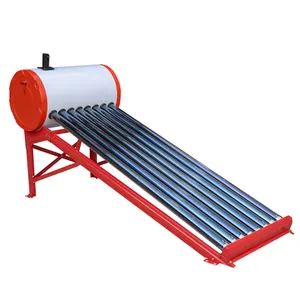 High Quality Non-Pressurized sun solar water heater 80L calentador de agua solar Home Rooftop shower solar water heater