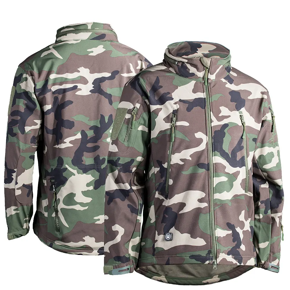 2022 hot sell camouflage tactical jacket outdoor fleece coat